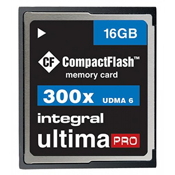 Compact Flash (CF) 16GB ULTIMA PRO 300 x INCF16G300W von INTEGRAL andbester Preis, quadratisch-31