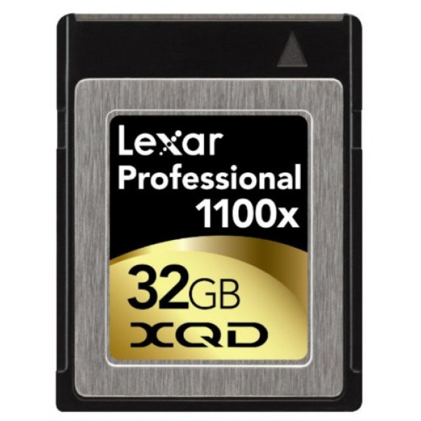 Lexar LXQD32GCTBEU1100 Professional 32GB XQD Speicherkarte (1100x, 168Mbps)-32