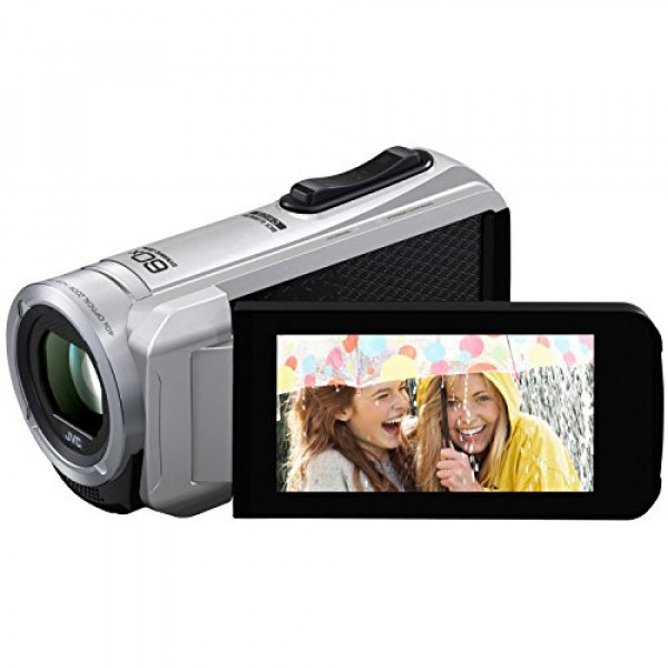 JVC GZ-R10SEU Speicherkarten-Camcorder (2,5 Megapixel, 40-fach opt. Zoom, 7,6 cm (3 Zoll) LCD-Display, Full HD, SDXC/SDHC/SD-Kartenslot) silber-35