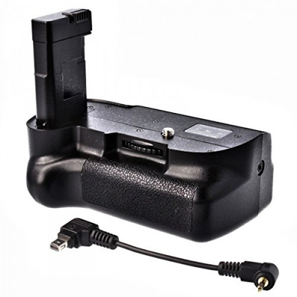 Meike Profi Batteriegriff für Nikon D5100 hochwertiger Handgriff mit Hochformatauslöser doppelte Kapazität durch 2 Akkus-39