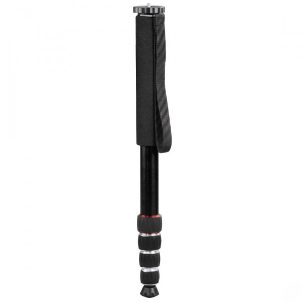 Hama Leichtes Reise-Einbeinstativ Traveller Premium Mono 170, Schwarz-36