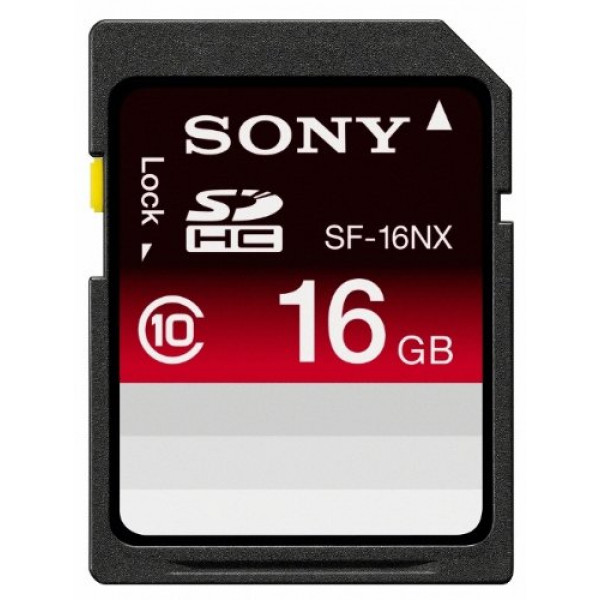 Sony SF16NX Class 10 SD 16GB Flash-Speicherkarte-32
