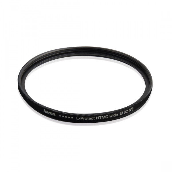 Hama UV Filter HD 82 mm Slim (Objektivschutz, 3 mm flache Metallfassung mit Frontgewinde, mehrfach vergütet HTMC, inkl. Filterbox)-316