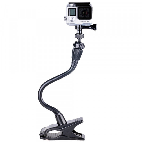 Smatree® Verstellbare Jaws Flex Klemmhalterung mit 13,4" Schwanenhals-Erweiterung + Stativ + Schraube für GoPro Hero 4, Hero 3+, Hero 3, Hero 2, Hero Kameras (auch Fit für Kompaktkameras mit 1/4" Stativgewinde)-37