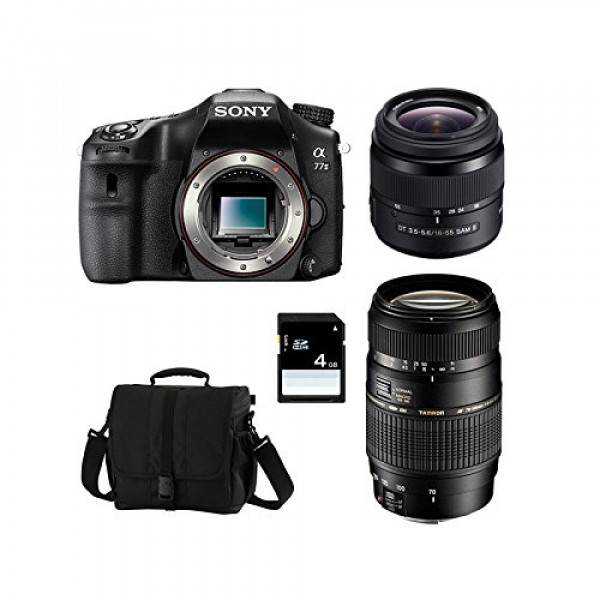 SONY Alpha 77 II + 18-55 SAM + TAMRON 70-300 + Sac + Carte SD 4 Go-33