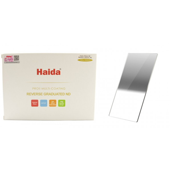 HAIDA Pro II MC Optical 150 mm x 100 mm GND Reverse Verlaufsfilter ND0.6 (4x)-33