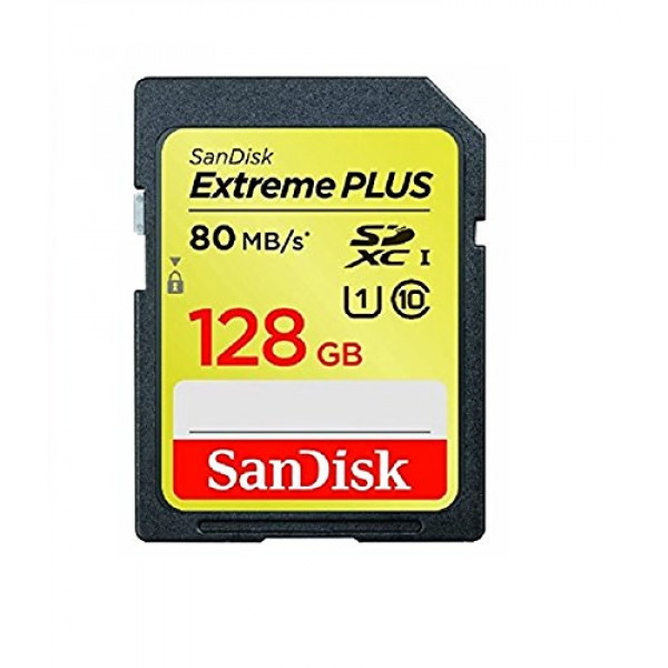 SanDisk Extreme Plus SDXC 128GB Class 10 Speicherkarte (UHS-I, bis zu 80MB/s lesen)-31