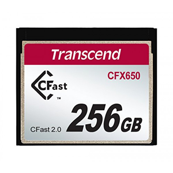 Transcend TS256GCFX650 Extreme-Speed 650x Compact Flash 256GB Speicherkarte-32