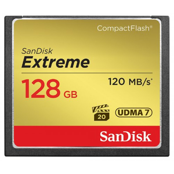 SanDisk Extreme 128GB CompactFlash UDMA7 Speicherkarte bis zu 120MB/s lesen-33