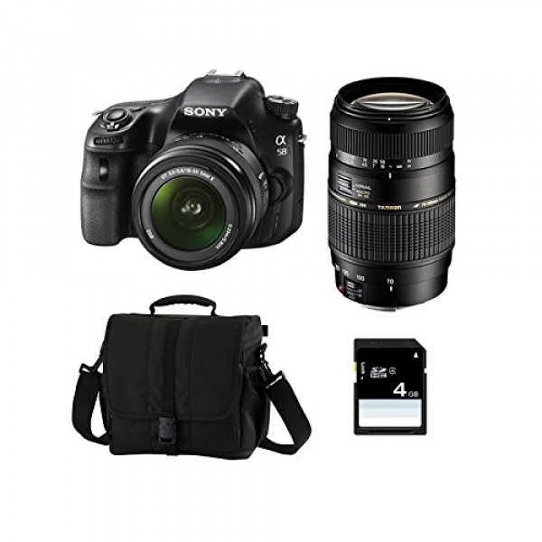 SONY Alpha 58 + 18-55 SAM + TAMRON 70-300 + Sac + Carte SD 4 Go-33