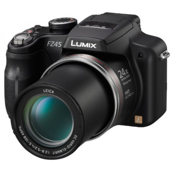 Panasonic Lumix DMCFZ45EGK Digitalkamera 14 Megapixel, 24fach opt. Zoom, 7,5 cm 3 Zoll 