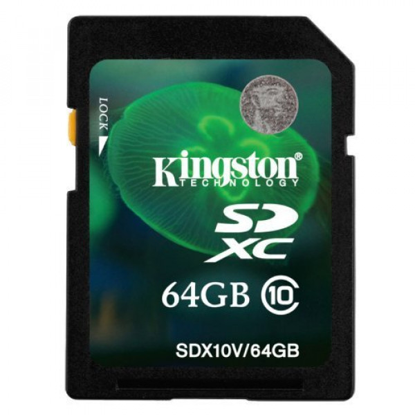 Kingston Technology SDX10V/64GB 64GB Secure Digital Extended Capacity Flash Card by Kingston Technology-31