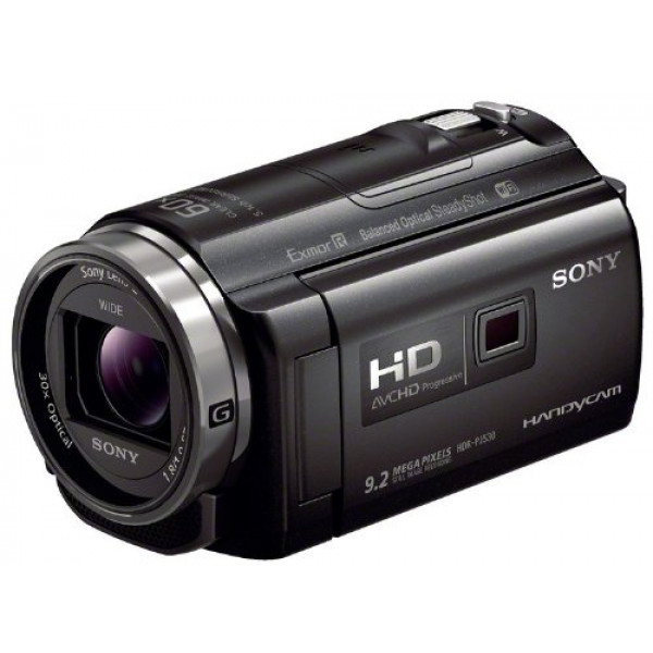 HDR-PJ530 Camcorder Black FHD Projector MicroSD-316