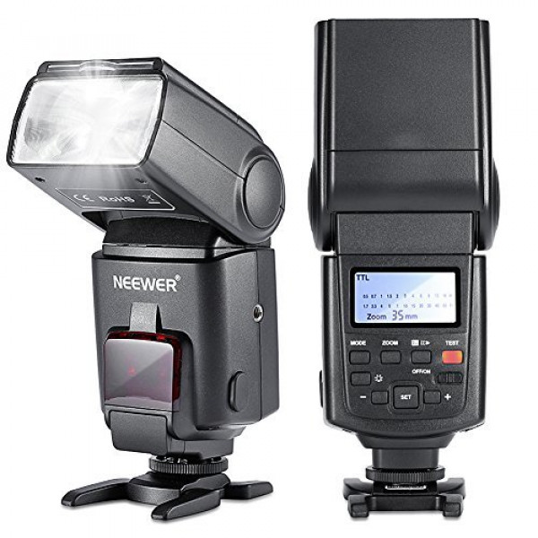 Neewer® NW680/TT680 Professionelle Speedlite Blitzgerät Flash E-TTL * High-Speed-Synchronisation * Blitz für EOS 650D 600D 1100D 1000D 550D 500D 450D 400D 5D,Canon Rebel T3 XS T4i T3i T2i T1i Xsi Xti, Mark III 5D Mark II 7D 60D 50D 40D 30D DSLR-Kameras-37