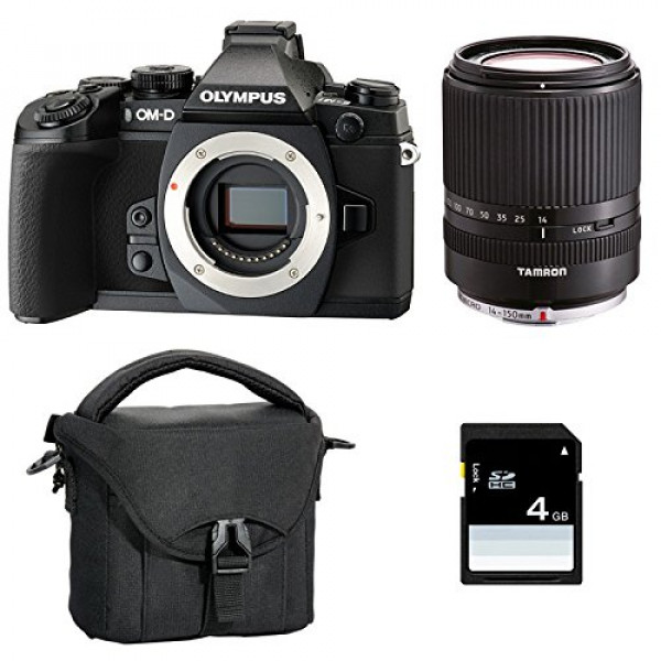 OLYMPUS OM-D E-M1 NOIR + TAMRON 14-150 NOIR + Sac + SD 4 Go-33