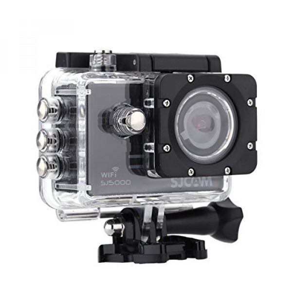 SJCAM SJ5000 WiFi Sport Kamera Novatek 96655 14MP FHD1080P, großer Sichtwinkel, 170°, 2,0 Zoll) TFT Monitor (LCD, wasserdicht, Kamera HD Dashcam DVR mit einem kompletten Satz von Zubehör, Schwarz-37