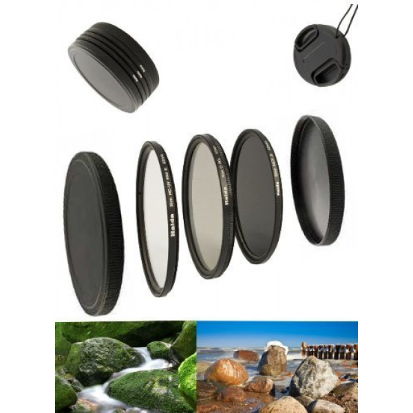 HAIDA Digital Slim Filter Komplettset Pro für 77mm Objektive Slim UV MC Pro II Slim Zirkular Polfilter Slim ND64 Neutral Graufilter + Bonus-39