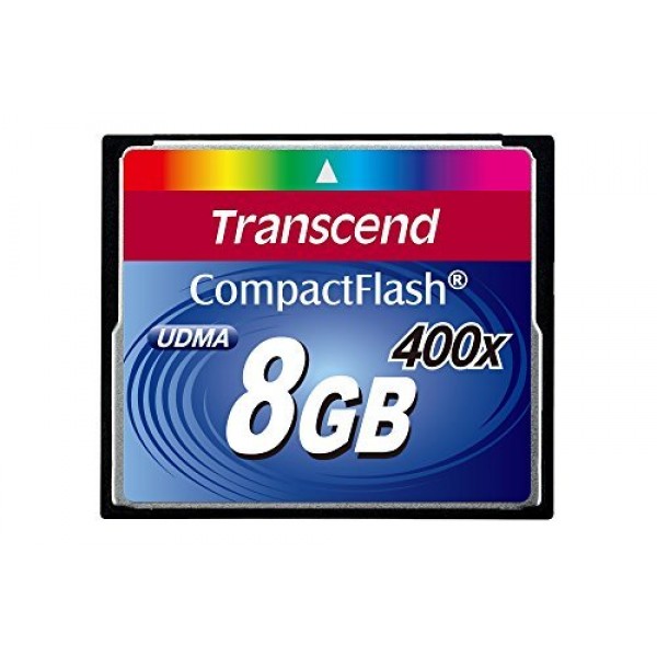 Transcend 8GB 400X Compact Flash Speicherkarte (TS8GCF400) Größe: 8 GB, Modell: TS8GCF400, PC / Computer and Elektronik-32
