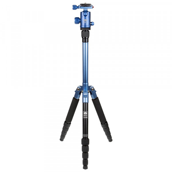 Sirui T-005BX/C-10S Traveler Ultralight Dreibeinstativ mit Kugelkopf (Alu, Höhe: 130 cm, Gewicht: 0,83 kg, Belastbarkeit: 4 kg) blau-37