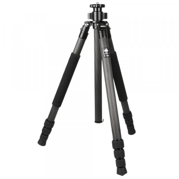 SIRUI R-1204 Reporter Studio-Dreibeinstativ (Carbon, Höhe: 159,5cm, Gewicht: 0,95kg, Belastbarkeit: 10kg) mit Tasche und Gurt-35