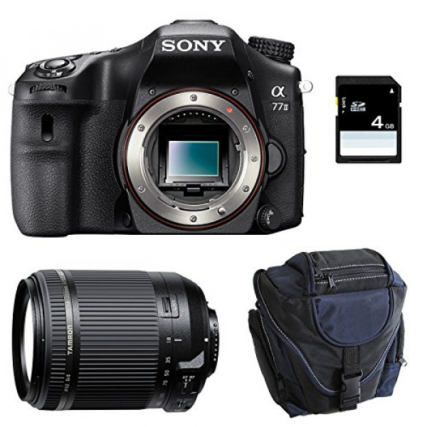 SONY ALPHA 77 II + TAMRON 18-200 + Sac + Carte SD 4Go-33
