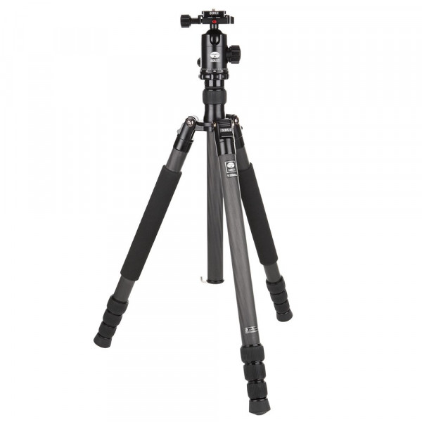 Sirui T-2204XL/ E-20 Dreibeinstativ Carbon mit Kopf, Tasche, Gurt-35