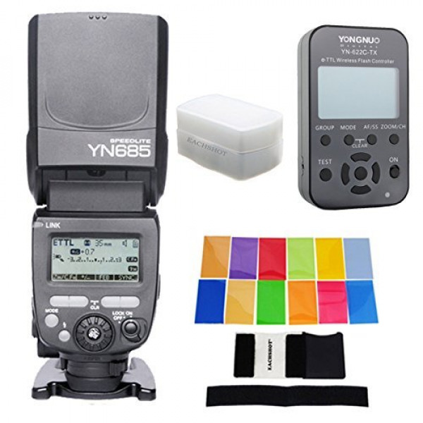YONGNUO YN685 YN-685 (YN-568EX II Verbesserte Version) Wireless-HSS TTL Speedlite Blitz in-Empfänger Errichten Gearbeitet mit YN622C YN622II-C YN622C-TX YN560IV YN560-TX RF605 RF603II und RF603 für Ca-37