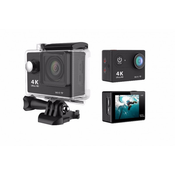 Remote-Action-Kamera Ultra HD 4K WIFI 1080P / 60FPS 2,0 Zoll LCD-170 ° Weitwinkelobjektiv HDMI output.Sport Kameraauto DVR DV mit wasserdichter Fall für sportliches Fahren Fahrrad und Tauchen (schwarz)-36