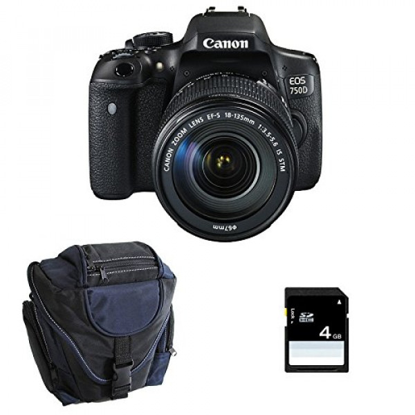 CANON EOS 750D + 18-135 IS STM + Sac + SD 4Go-33