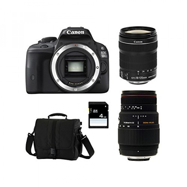 CANON EOS 100D + 18-135 IS STM + SIGMA 70-300 DG APO MACRO + Sac + Carte Sd 4 Go-33