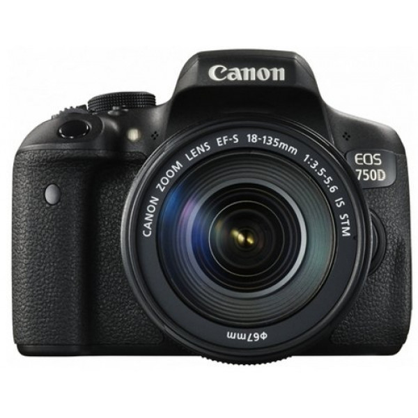 Canon EOS 750D SLR-Digitalkamera (24 Megapixel, APS-C CMOS-Sensor, WiFi, NFC, Full-HD) Kit inkl. EF-S 18-135 mm IS STM Objektiv schwarz-36