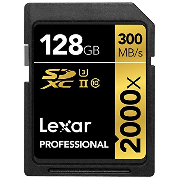 Lexar 128GB SDXC UHS-II 128GB SDXC UHS-II Class 10 Speicherkarte Speicherkarten (SDXC, Schwarz, UHS-II, Class 10, USB)-36