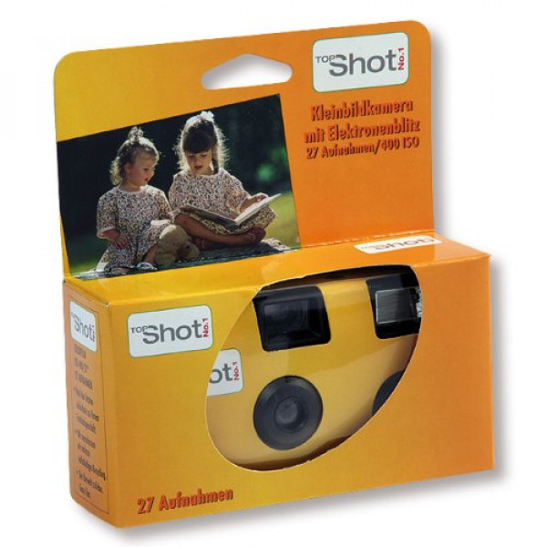 10x Hochzeitskamera Einwegkamera Top Shot No. 1 gelb-33