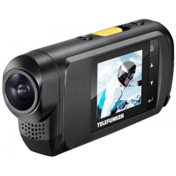 Telefunken FHD170/5 Full-HD Aktion Kamera (mit Helmhalterung und wasserdichtem Gehäuse)-33