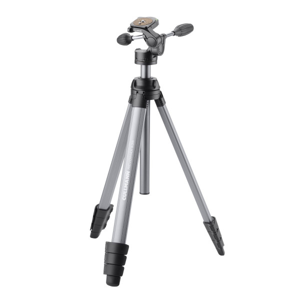 Cullmann Revomax 535 RW30 Dreibeinstativ mit 3-Wege-Kopf und SK-System (Packmaß 57 cm, 4 Auszüge, Höhe 158,5 cm, Tragfähigkeit 6 kg, Gewicht 1950 g)-39