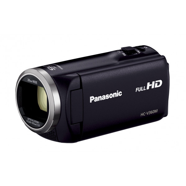 Panasonic HD video camera V360M 16GB high magnification 90 times zoom Black HC-V360M-K-33