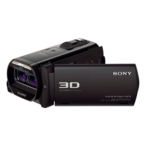 Sony HDR-TD30VEB HD Flash Camcorder (1920 x 1080 Pixel, G-Objektive mit 12-fach Zoom in 3D, 8,9 cm (3,5 Zoll) Display, Weitwinkel mit 29,8mm in 2D/33,4mm in 3D) schwarz-314