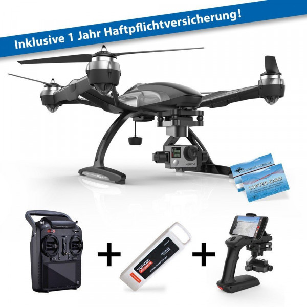 Yuneec Q500 Typhoon G für GoPro inkl. Haftpflichtversicherung ST10 Steuerung + Gimbal GB203 + Steadygrip G + Video Downlink-310