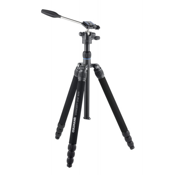 Cullmann Concept One 625 OH2.5V Dreibeinstativ mit Hybrid-Kugelkopf (Packmaß 44 cm, 3x Auszüge, Höhe 162,5 cm, Tragfähigkeit 5 kg)-311