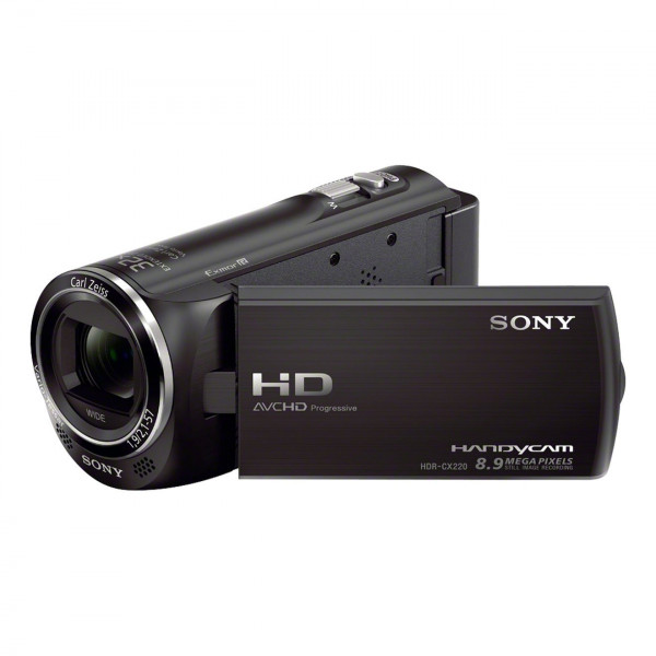 Sony HDR-CX220EB HD Flash Camcorder (1920 x 1080 (50p), 29,8mm Weitwinkel-Objektiv, 27-fach opt. Zoom, EXMOR R CMOS Sensor) schwarz-314