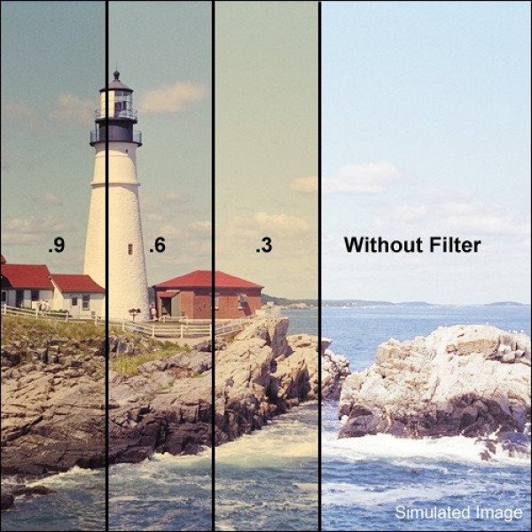 Tiffen Farbkorrekturfilter 85B(62mm Ringfilter )-31