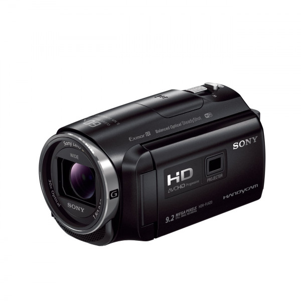 Sony HDR-PJ620 Full HD Camcorder (30x opt., 60x Klarbild-Zoom, 26,8mm Weitwinkel, Optical Steady Shot), integr. Projektor mit 25 Lumen und HDMI Input schwarz-320