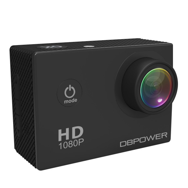 DBPOWER HD 1080P Action Kamera wasserdicht mit 2 verbesserten Batterien und Kostenlosen Zubehor Kits (Schwarz)-36