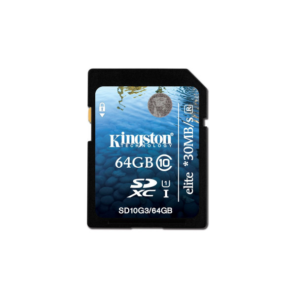 Kingston SD10G3/64GB Elite Class 10 SDXC 64GB Speicherkarte (UHS-I)-33