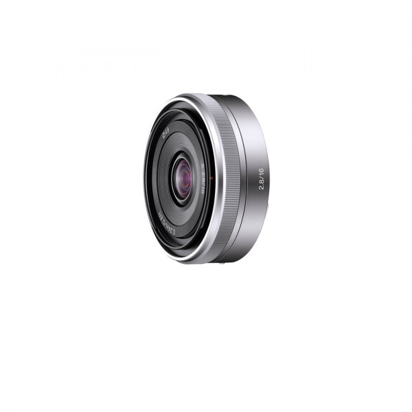 Sony SEL16F28, Super-Weitwinkel-Objektiv (16 mm, F2,8, E-Mount APS-C, geeignet für A5000/ A5100/ A6000 Serien and Nex) silber-33