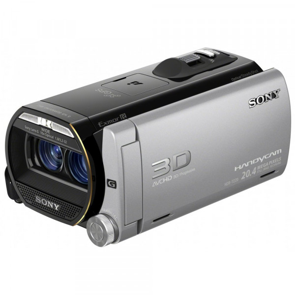 Sony HDR-TD20V 3D-Camcorder 64GB (8,9 cm (3,5 Zoll) LCD-Display, Full-HD, 20 Megapixel CMOS, 10-fach opt. Zoom, HDMI) inkl. 2 Sony G-Weitwinkel-Objektiven-311
