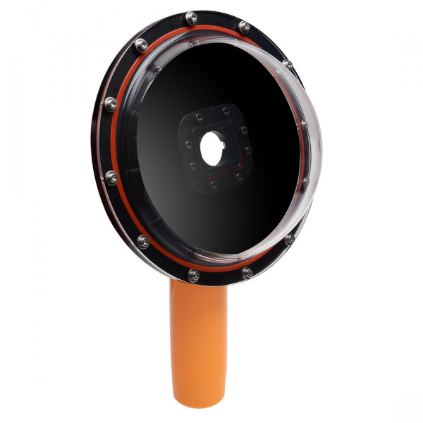 Kingmak Underwater Lens Dome Port Transparent Cover Housing for GoPro Hero 4 3+ 3 Sports Action Camera-36