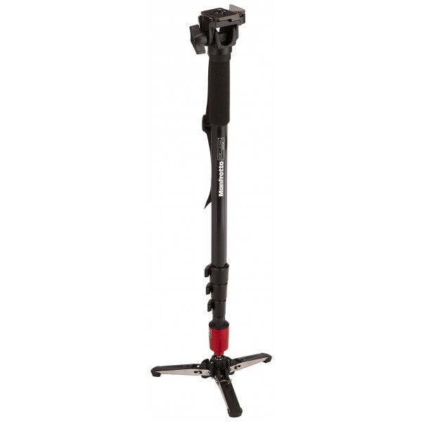 Manfrotto Video-Fluid-Einbeinstativ 560B-1 mit Neiger 234RC-38