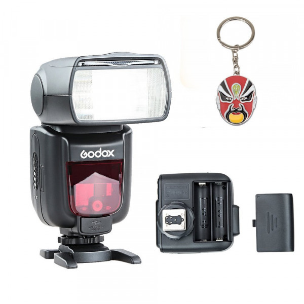 Boblov Godox Thinklite TTL TT685N Kamerablitz High Speed 1/8000s GN60 Für Nikon Kameras I-TTL-II-Blitzautomatik mit Peking-Oper Keychain (TT685N mit XIR-N)-39