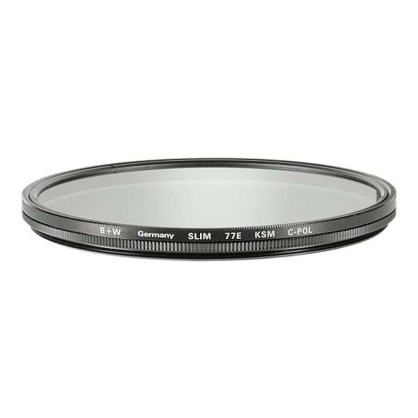 B+W Zirkular Polfilter Slim Käsemann AUCM SL 77 E-31